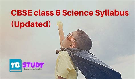 Updated Cbse Class 6 Science Syllabus For 2024