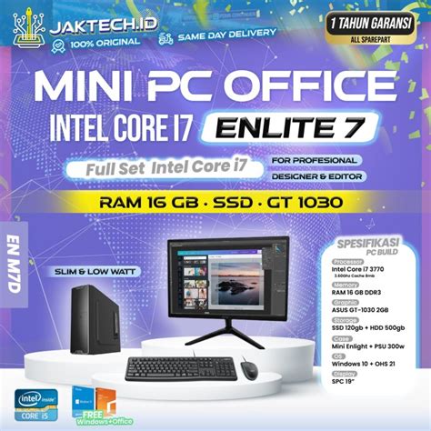 Jual Mini Pc Core I Ram Gb Ssd Vga Gt Untuk Profesional