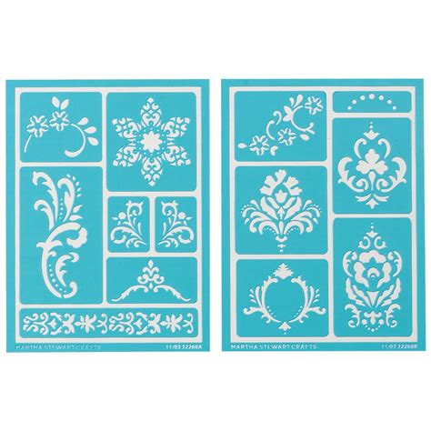 Martha Stewart Crafts™ Adhesive Stencil Scroll 575 X 775 Inches 2