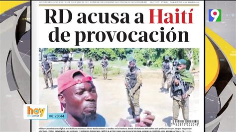 Alerta Bandas Y Aparentes Polic As Haitianos Obstaculizan A Militares