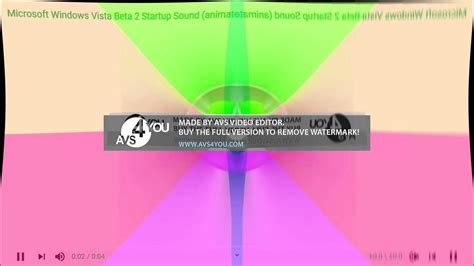 Windows Vista Beta 2 Startup Sound Animated Effects Sponsored By Preview 2 Effects In Blind