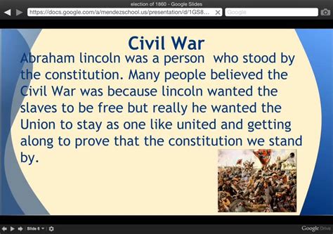 The Election Of 1860 And Civil War Youtube