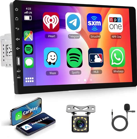 Single Din Car Stereo Apple Carplay Touchscreen Car Radio Rimoody 9