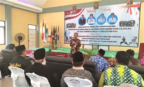 Dirjen Bina Pemdes Berharap Desa Purwodadi Jadi Model Percontohan Bagi