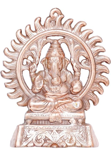 Buy Sunny Vastu Feng Shui Gift Collection Copper Plated Ganpati Ganesh