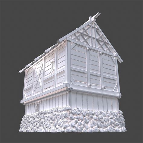 Medieval Cabin I 3d Model By Get Dead Entertainment