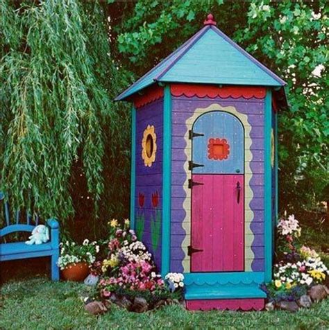 Build Your Own Whimsical Garden Tool Shed Diy Projects For Everyone