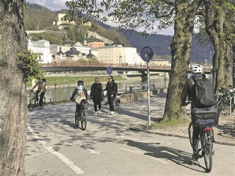 Gefahrenstellen für Radfahrer Wo heuer noch rot markiert wird SN at