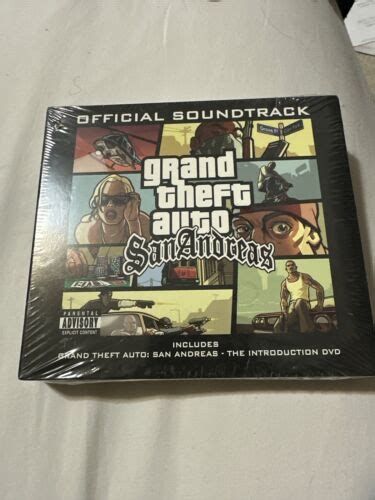 Grand Theft Auto San Andreas Official Soundtrack New Sealed Double Cd