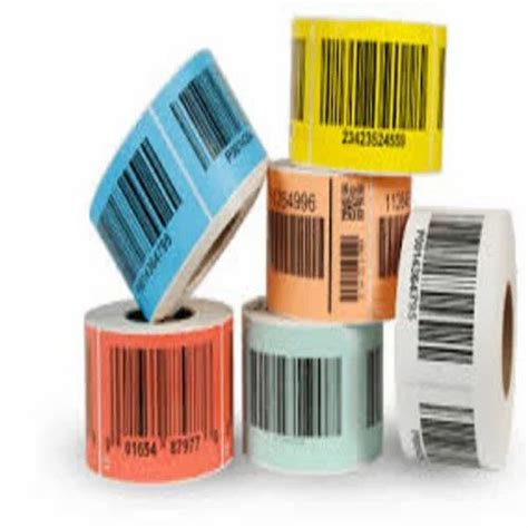 Cr Barcode Labels Labels For Year Gsm At Rs Roll In