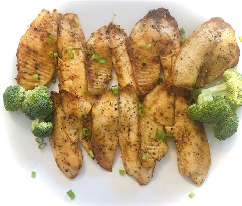 Delicious Baked Tilapia Fillet