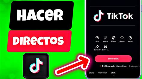 C Mo Hacer Un Live En Tiktok Hacer Directo En Tik Tok Con Menos