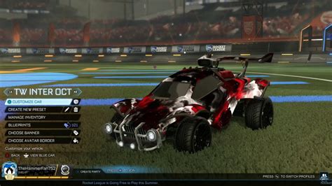 My Rocket League Presetscars Black Tunica Presets Youtube