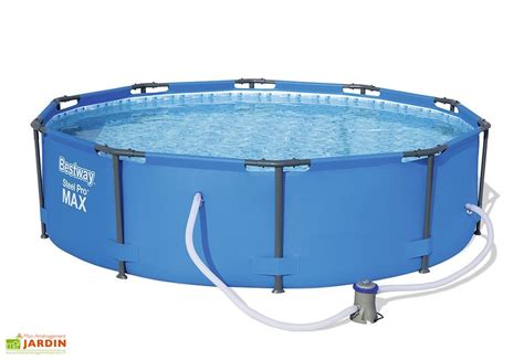 Piscine Tubulaire Hors Sol Ronde Steel Pro L Cm Bestway