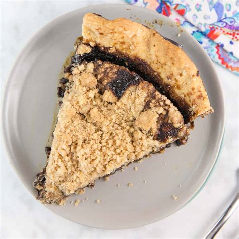 Chocolate Shoofly Pie Bunsen Burner Bakery