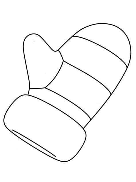 Mittens Coloring Pages Free Printable Mittens Coloring Pages