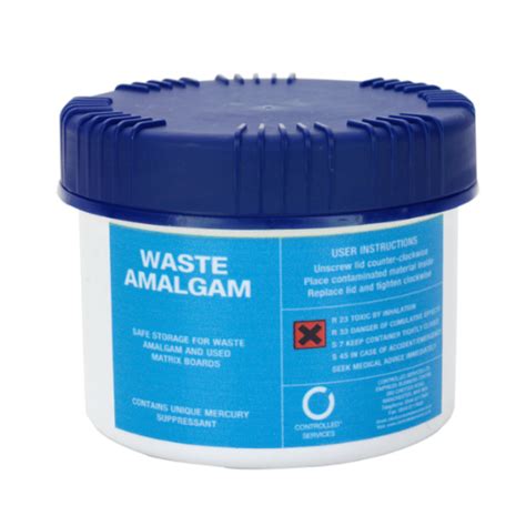 amalgam waste container perfect hygiene