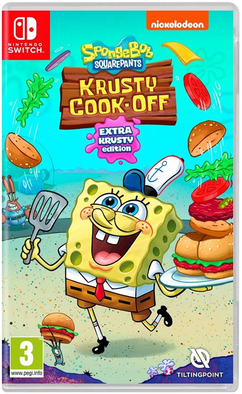 Spongebob Krusty Cook Off Extra Krusty Edition Gra Nintendo Switch