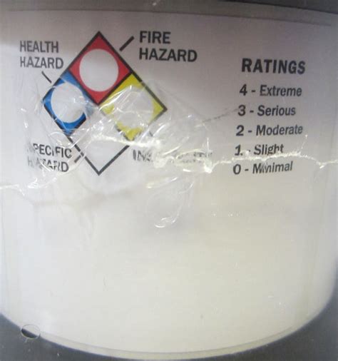 Duralabel Nfpa Diamond Adhesive Labels T0202 1 2 Width 2 Length 500