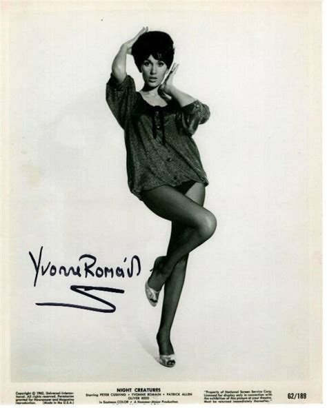 Yvonne Romain Signed Autographed 8x10 Night Creatures Imogene Photo Etsy