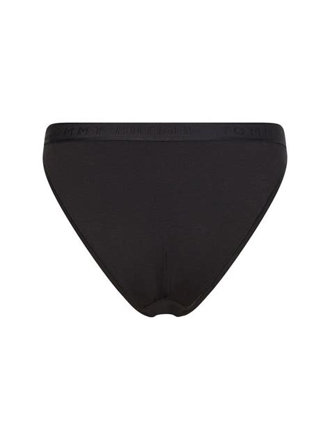 Moteriškos kelnaitės bikini Tommy Hilfiger BIKINI juodos UW0UW03153 BDS