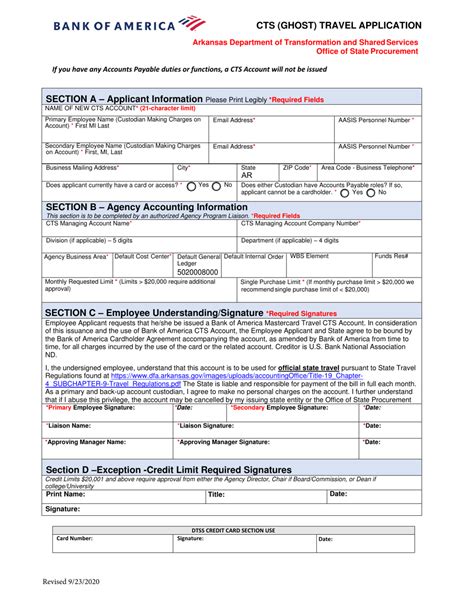 Arkansas Cts Ghost Travel Application Fill Out Sign Online And