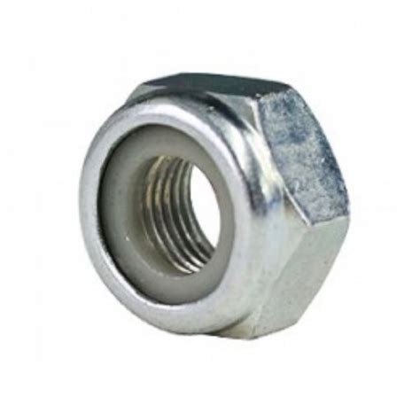 Central Fasteners M20 X 1 5 Nyloc Nut Fine Type T DIN 985 Bzp