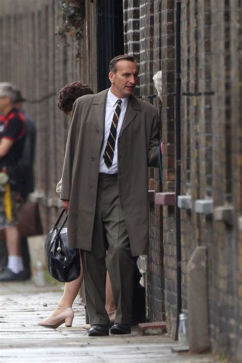 Tom Hardy Cuts A Dapper Figure On The Set Of Legend With David Thewlis And Christopher Eccleston