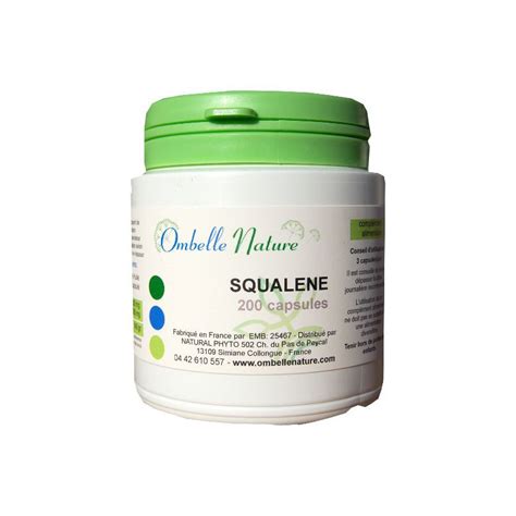 Squal Ne Capsules Ombelle Nature Huile De Foie De Requin Immunitaire