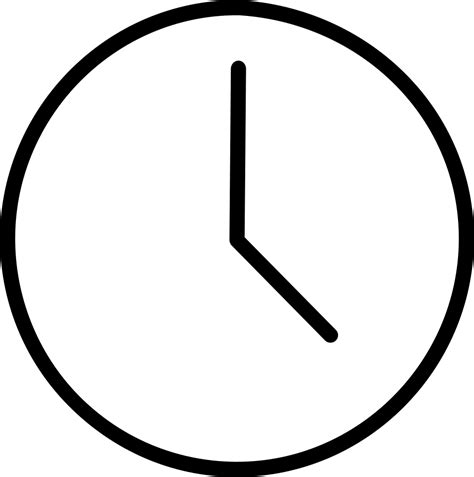 Clock Png Icon 247955 Free Icons Library