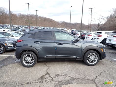 2021 Thunder Gray Hyundai Kona Sel Awd 140648677 Photo 11 Gtcarlot