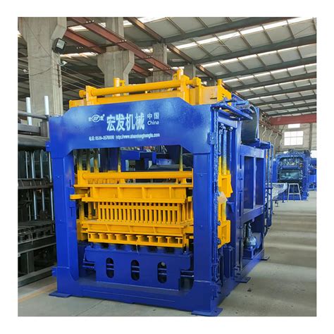 Qt Fully Automatic Hydraulic Vibration Pressing Brick Block Making