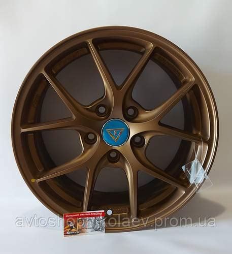 Диск литой R 16 PCD 5х114,3 ET 38 DIA 73,1 J 7,0 MBM VLF VLF10 (Matt ...