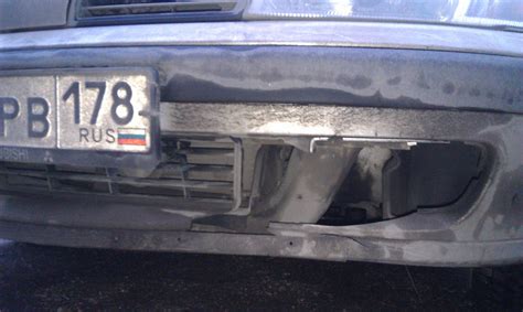 Бампер ннннада=( — Mitsubishi Carisma, 1,6 л, 2002 года | своими руками ...