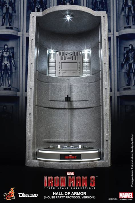 Iron Man 3 House Party Protocol Hall Of Armor By Hot Toys The Toyark News