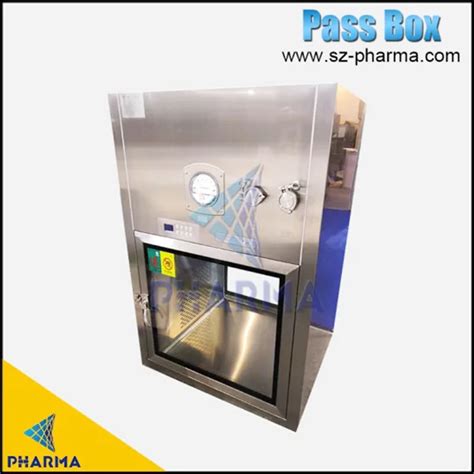 Static Dynamic Interlocking Laboratory Pass Box Transfer Laminar Flow Stainless Steel Pass Box