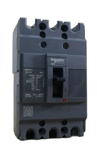 Schneider 3 Pole Mccb 25ka Rated Current 100a At Rs 2390 In Varanasi