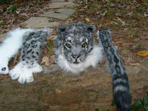 Snow Leopard Warrior Partial Suit By Thundolis On Deviantart
