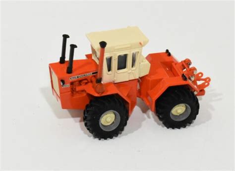 1 64 Custom Allis Chalmers 440 4wd Tractor With Singles And White Cab Daltons Farm Toys