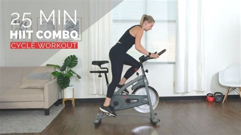 Sunnyhealthfitness Guide 25 Min Intermediate Cycle Bike Hiit Combo