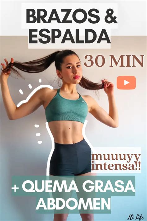 30 Min Rutina Brazos Y Abdomen Cardio Quema Grasa Tren Superior En