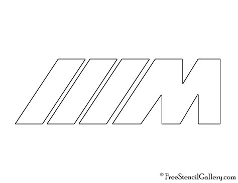 BMW M Series Stencil | Free Stencil Gallery