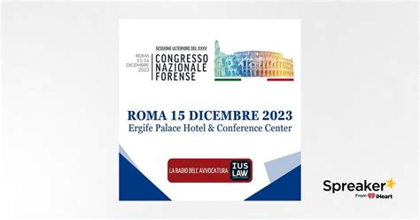 Mattina Del Dicembre Xxxv Congresso Nazionale Forense Sessione