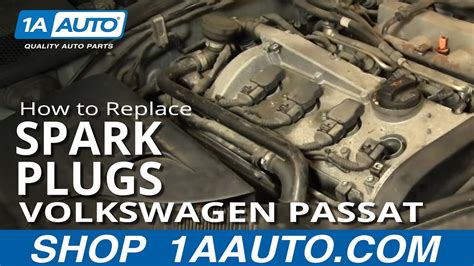 How To Install Replace Spark Plugs Volkswagen Passat 1 8t Youtube