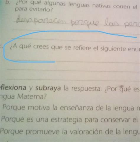 c A qué crees que se refiere el siguiente enunciado En el Perú hay