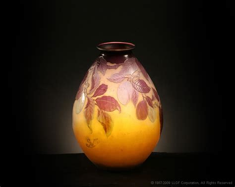 Cameo Vase series by Emile Gallé