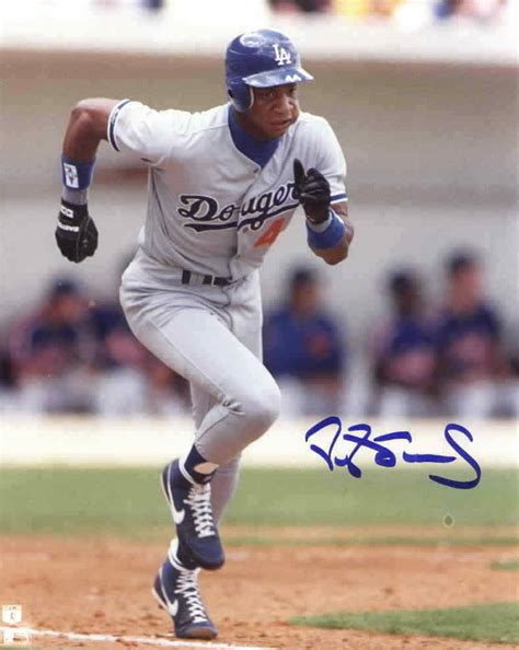 Darryl Strawberry Autographed Los Angeles Dodgers X Photo