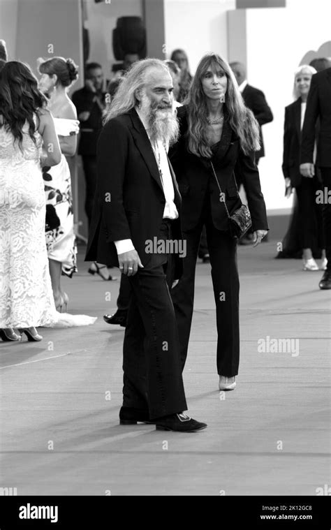 Warren Ellis Attends The BLONDE Film Premiere At The 79th Venice Film