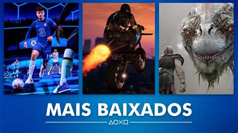 PlayStation Divulga Lista Dos Jogos Mais Baixados Na PS Store Em