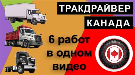 Трак драйвер в Канаде. Работа по городу. - YouTube